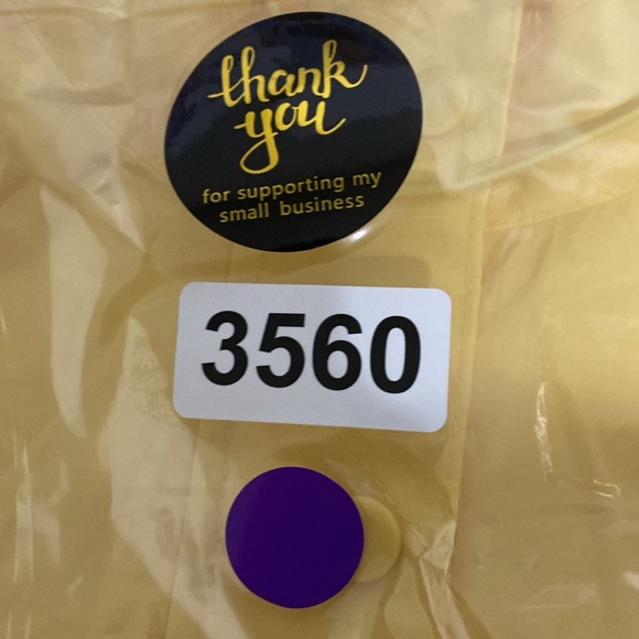 Zenergy by Chico’s Yellow Boho Gorpcore Lightweight Windbreaker Jacket Size L - Picture 13 of 13